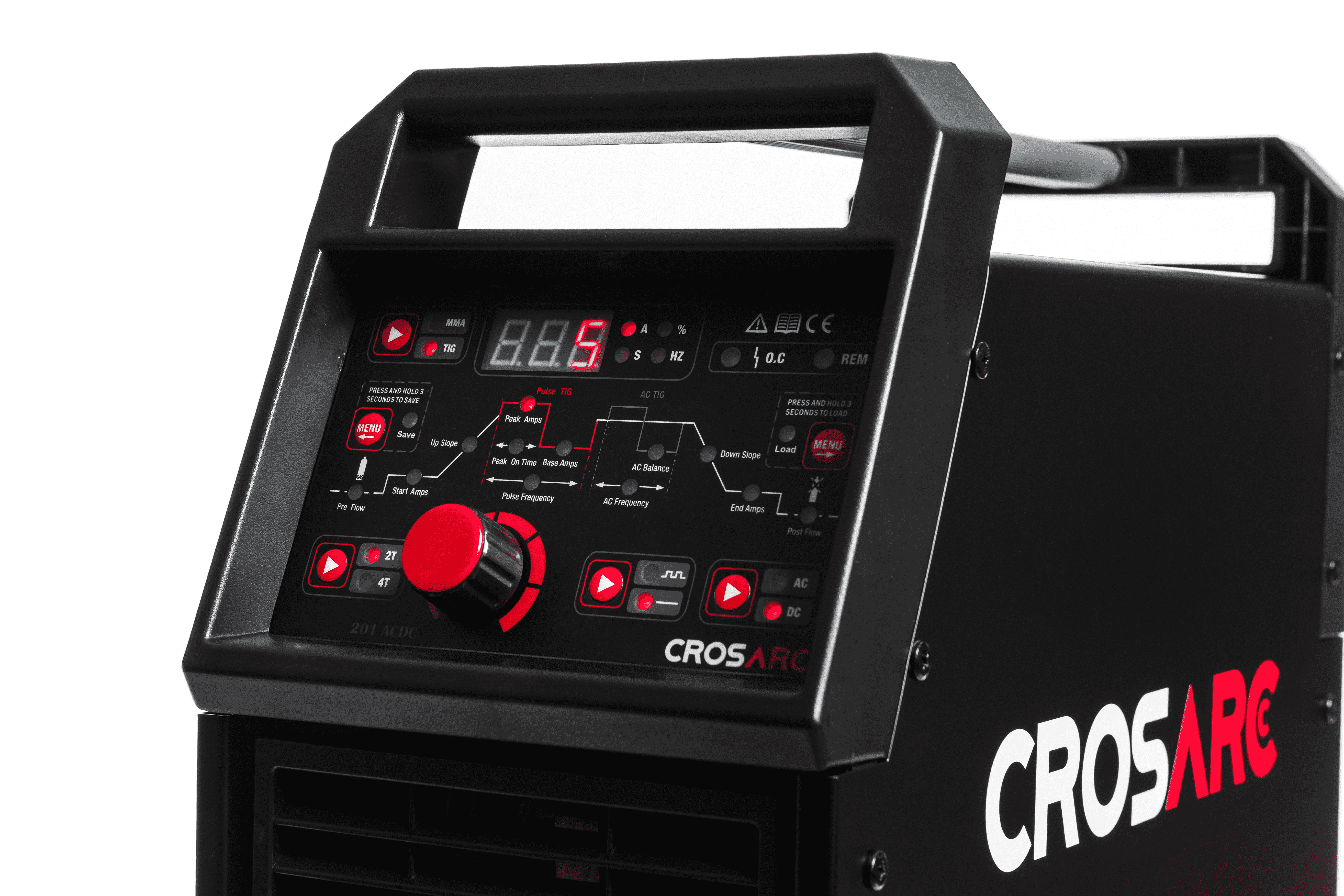 CROSARC TIG (201 AC/DC) Angle Display CROSARC TIG (201 AC/DC) Angle Display